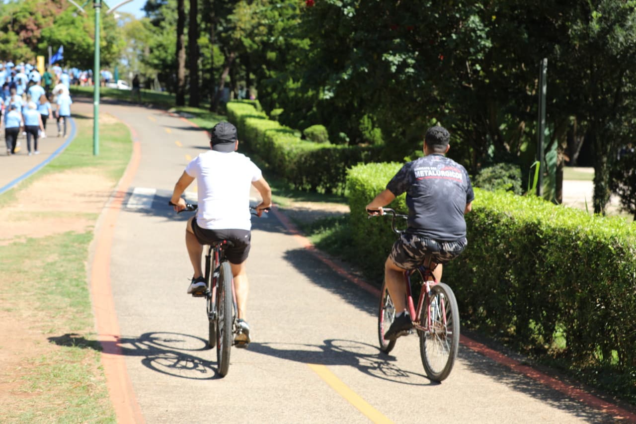 Aluguel de bicicletas no Parque da Cidade nas férias
