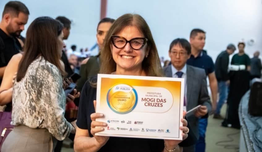 Mogi das Cruzes recebe Selo Ouro em Transparência