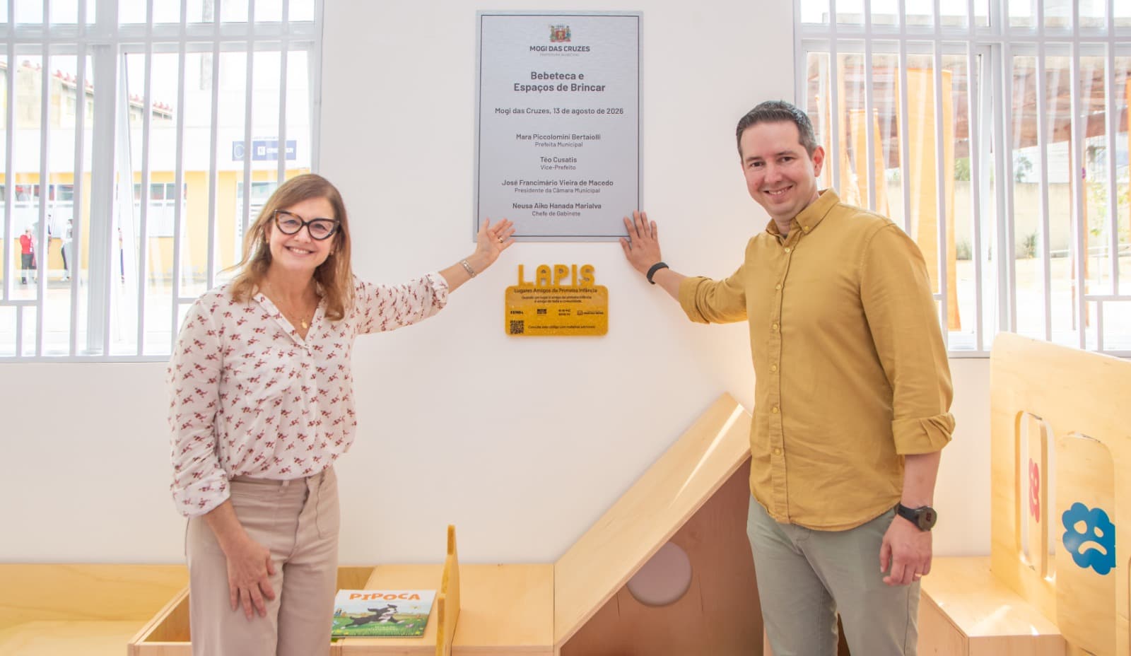 Mogi inaugura Bebeteca e Espaços de Brincar