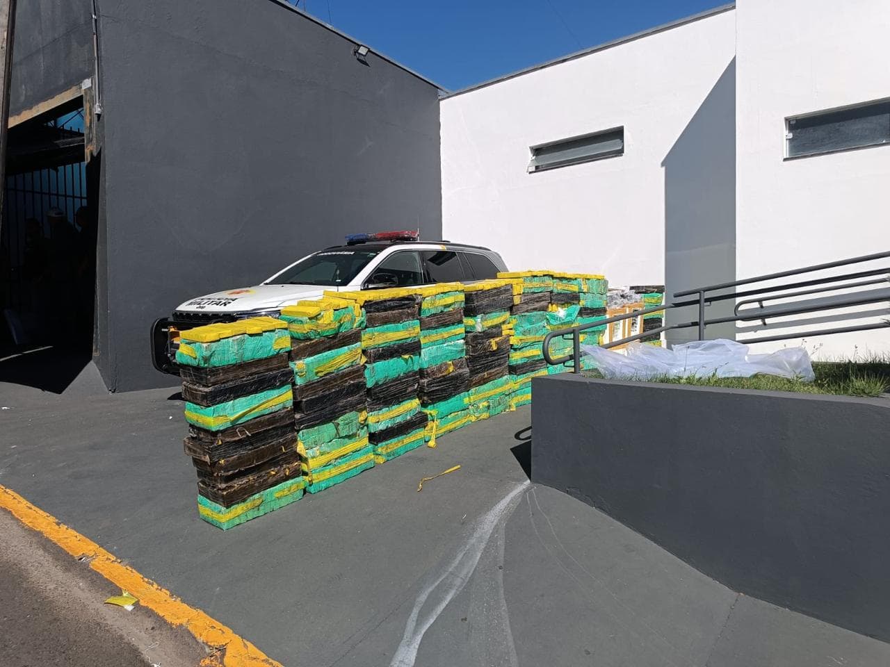 Mais de 1,3 tonelada de drogas apreendida em Piraju