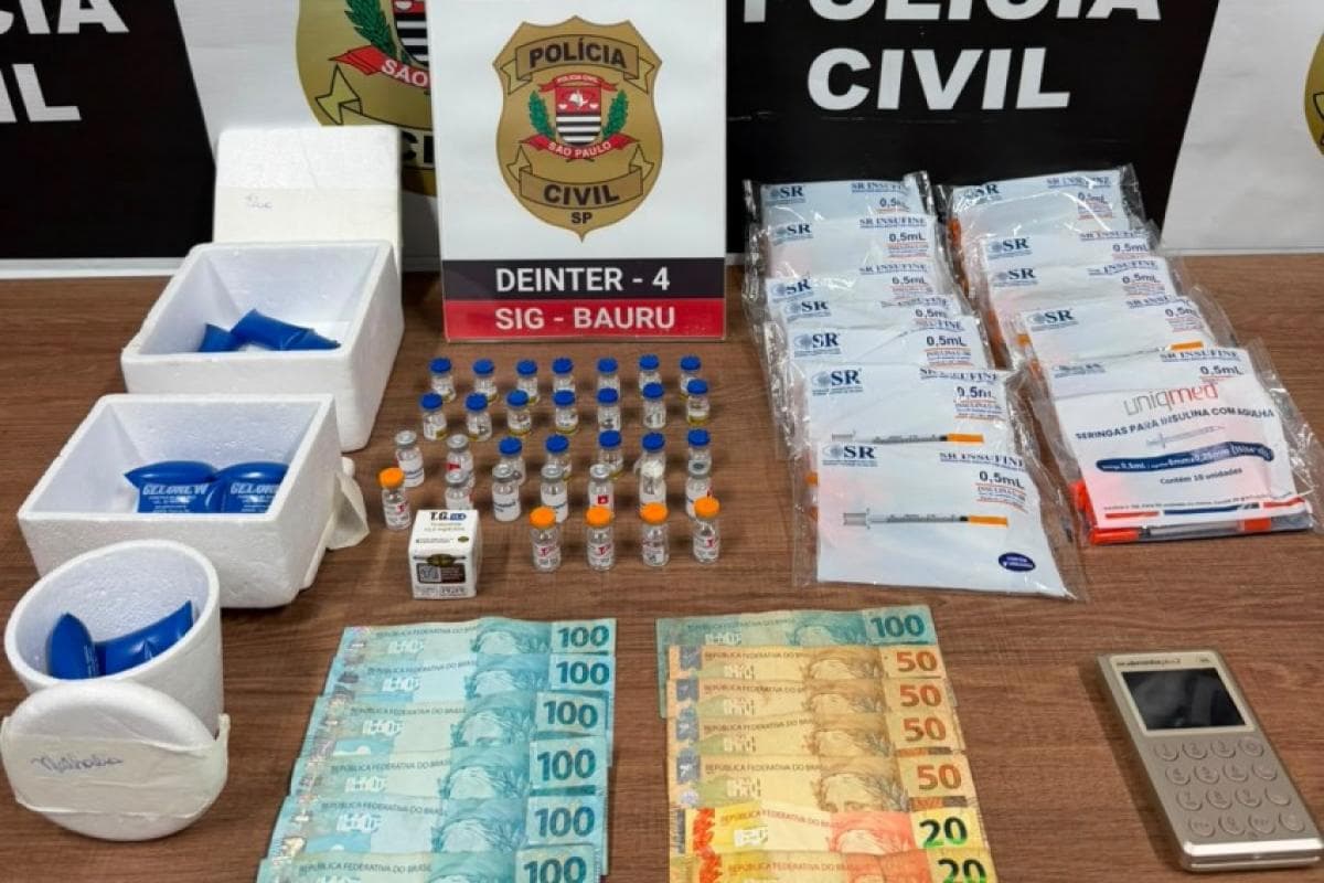 Homem é preso vendendo emagrecedores ilegais por delivery