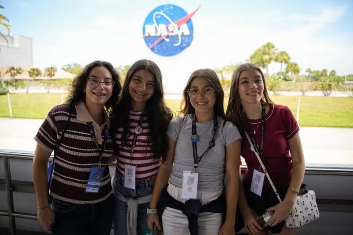 Projeto de alunas de Jundiaí vai ao espaço