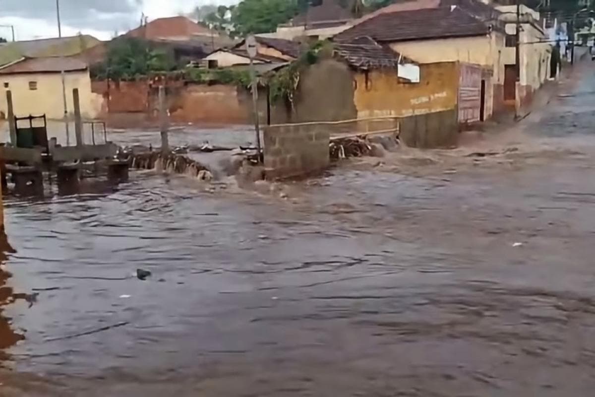 Temporal causa estragos em Franca
