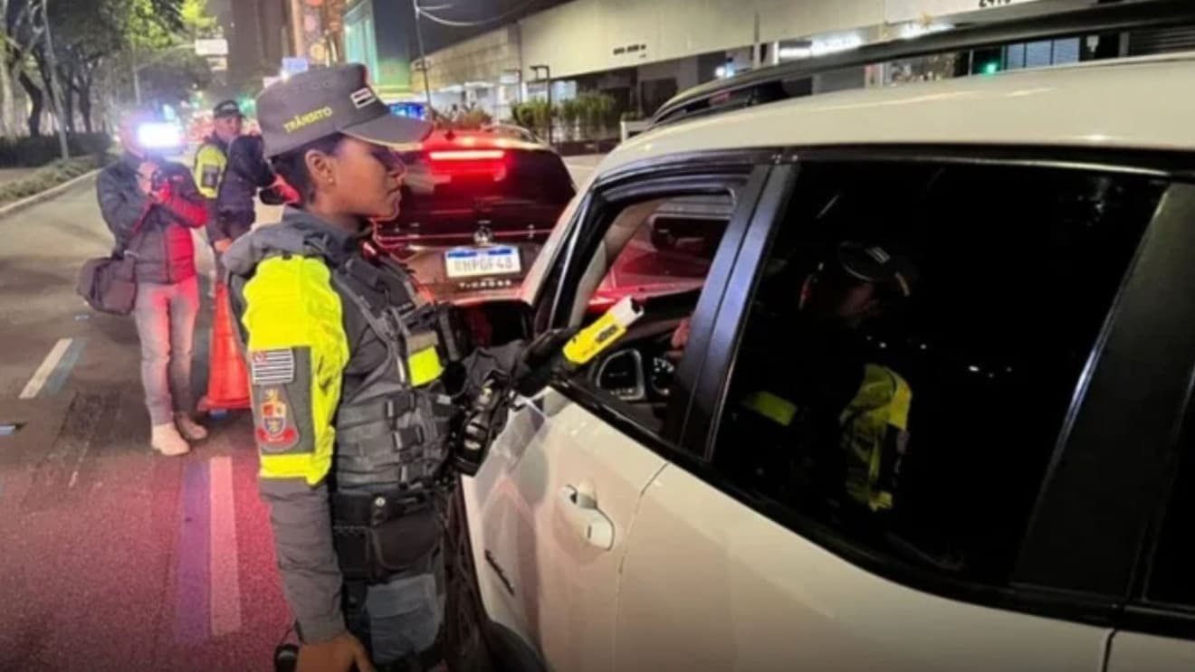 Lei Seca flagra seis recusas ao bafômetro em São Vicente
