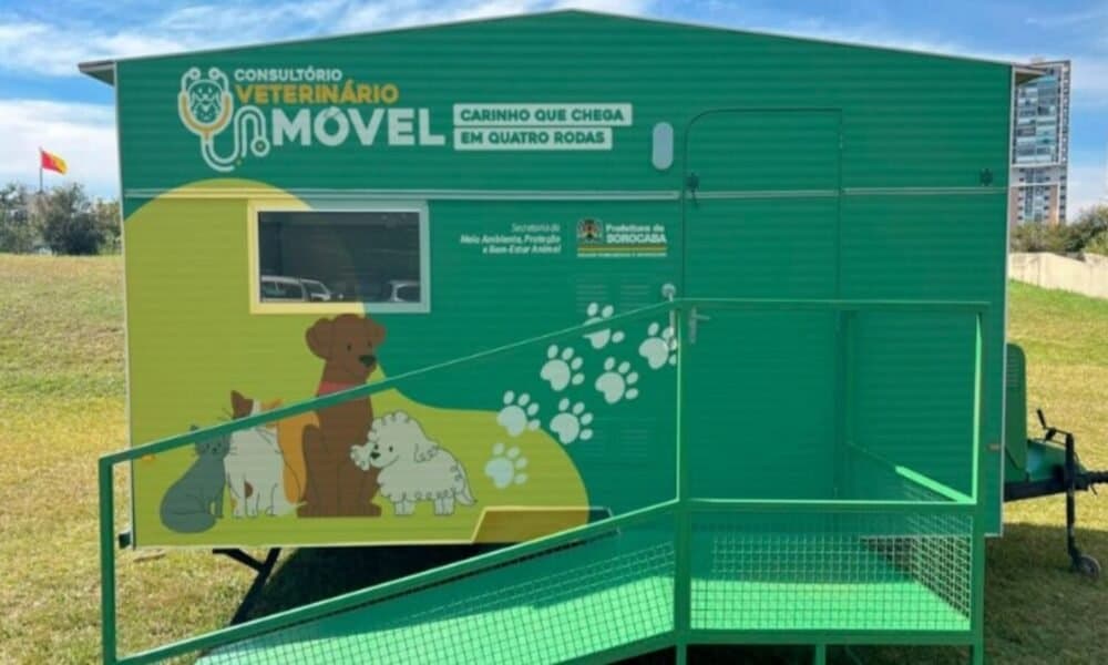 Consultório Veterinário Móvel oferece atendimento gratuito para cães e gatos