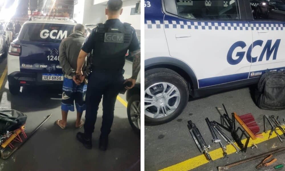 GCM prende homem por furto em igreja na Zona Norte