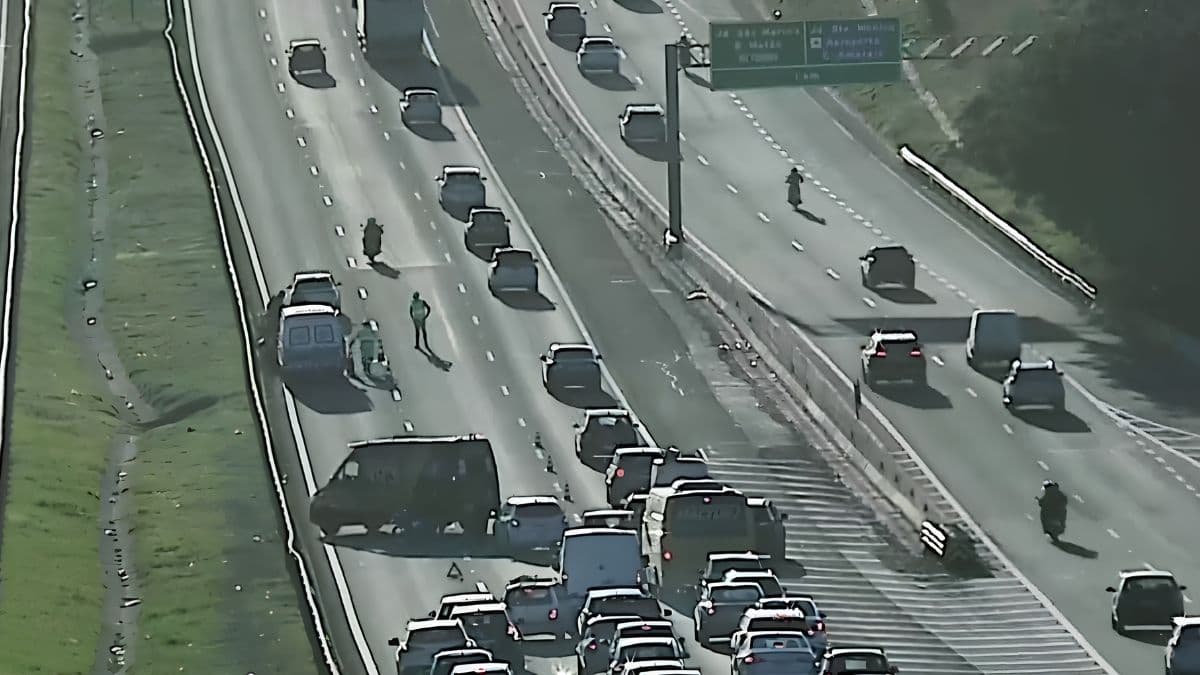 Acidentes travam trânsito em rodovias de Campinas