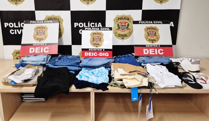 Casal é preso por furto de roupas em Rio Preto