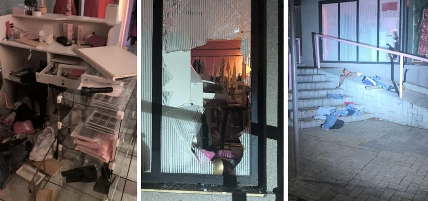 Dupla é presa após furto em loja