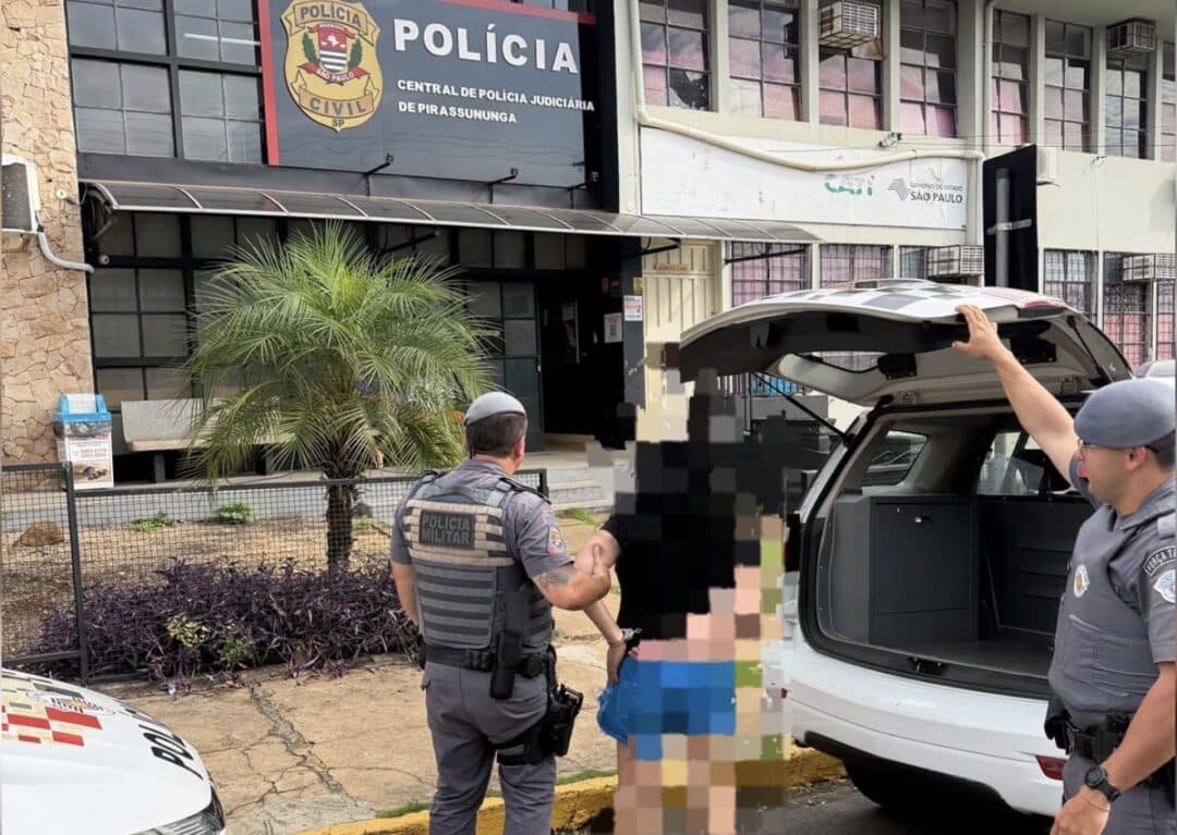 Mulher é presa após atear fogo no companheiro