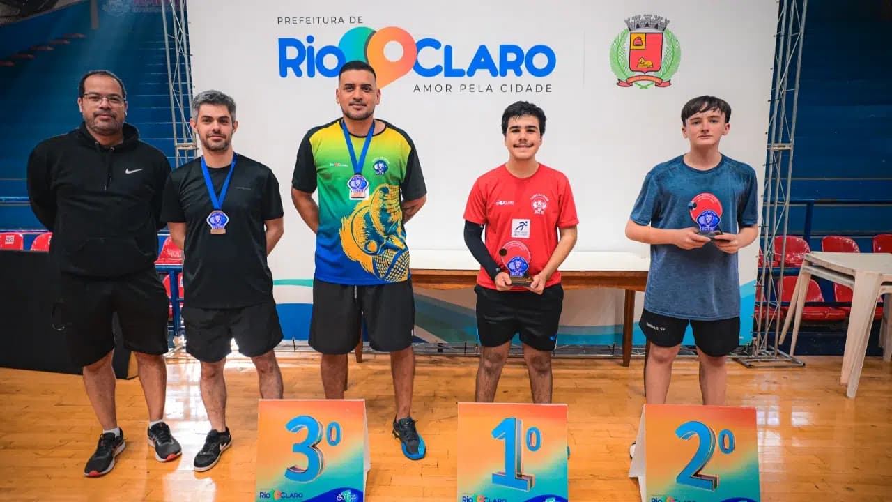 Torneio de Tênis de Mesa reúne 220 atletas