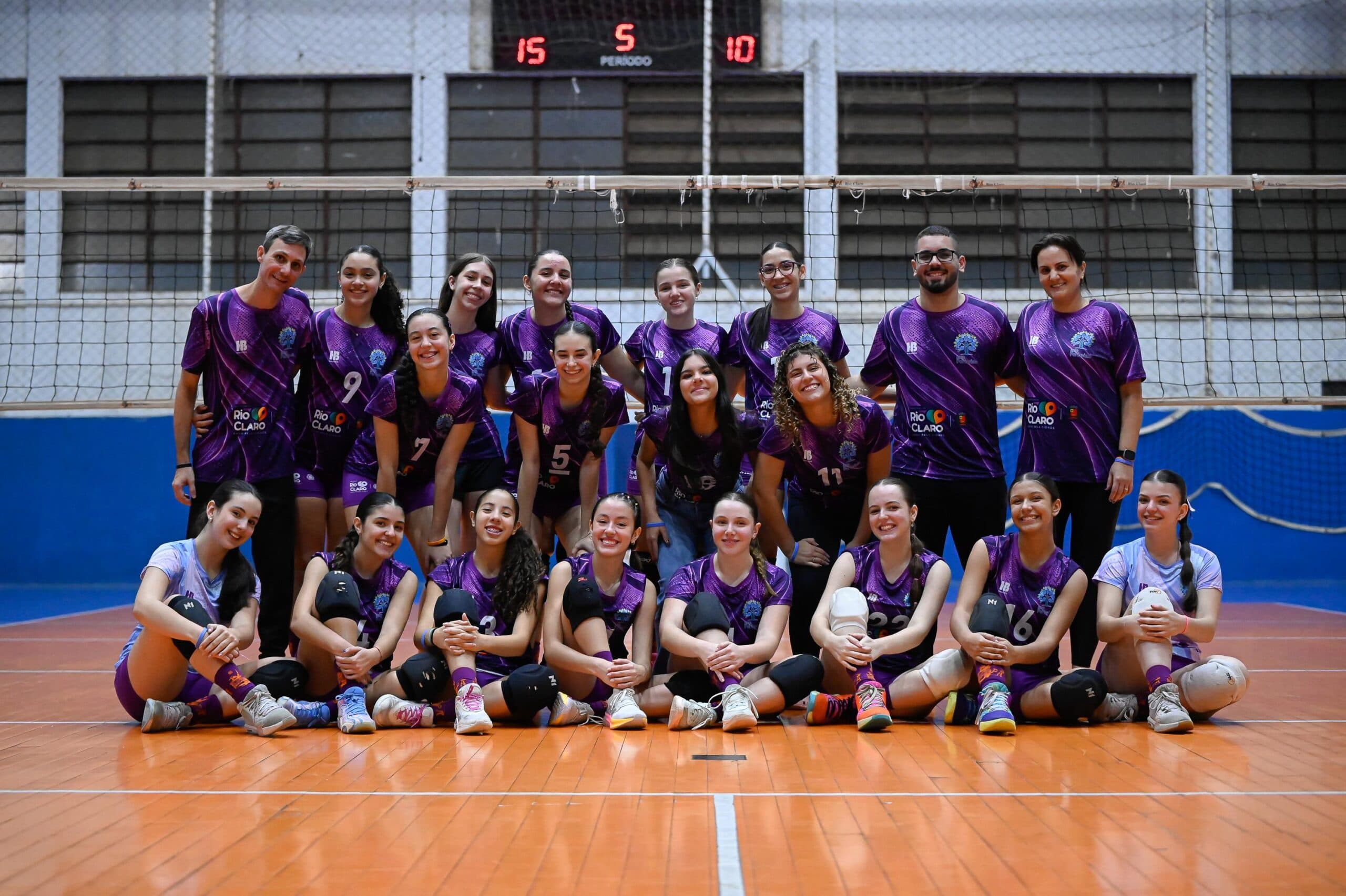 Mapa Vôlei vence quatro seguidas nas categorias de base