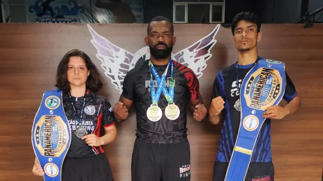 Rio Claro brilha no Pan-Americano de Kickboxing