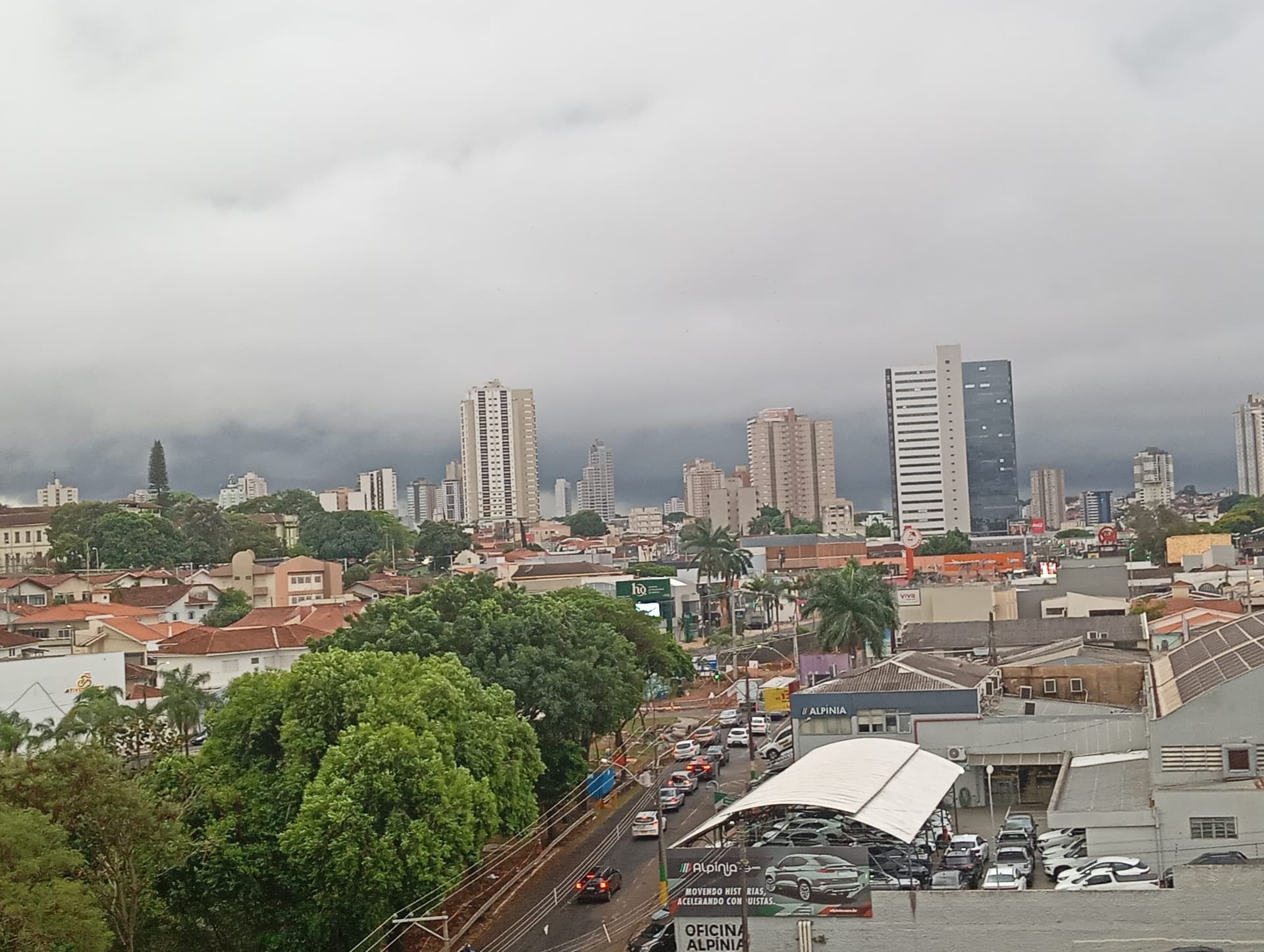 Mudança no clima em Franca nesta quinta-feira