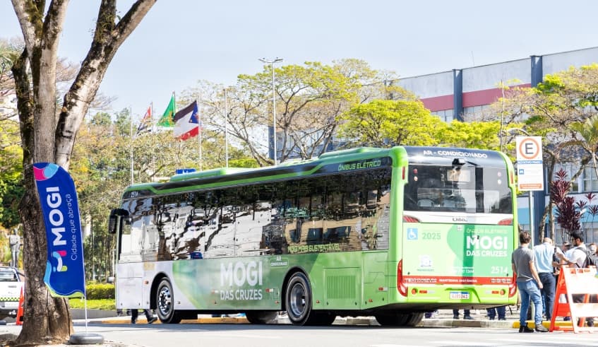 Mogi apresenta primeiro ônibus elétrico do município
