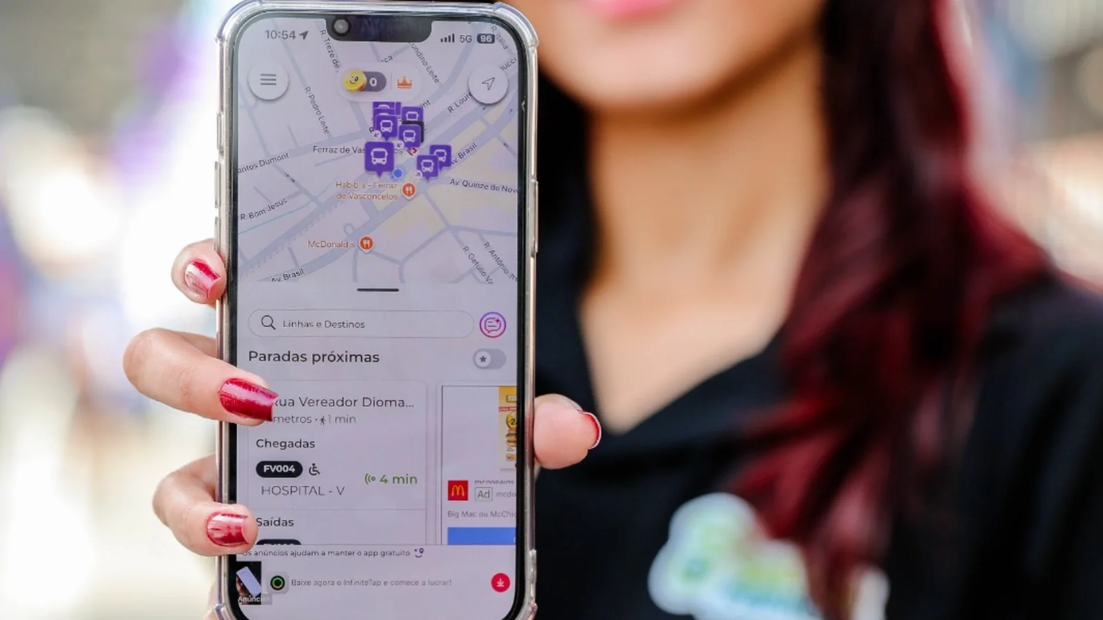 Ferraz lança app gratuito de monitoramento de ônibus