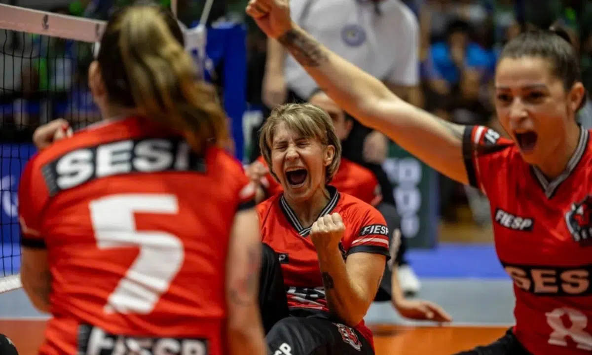 Sesi-SP conquista título invicto no vôlei sentado