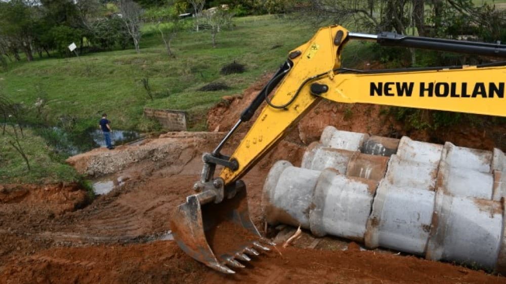 Nova passagem substitui ponte interditada na zona rural