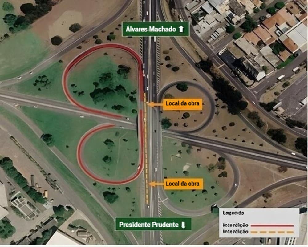 Alças da Raposo Tavares fechadas para manutenção