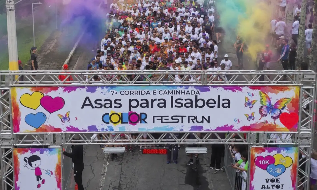 Corrida Asas para Isabela abre inscrições em Ribeirão Pires