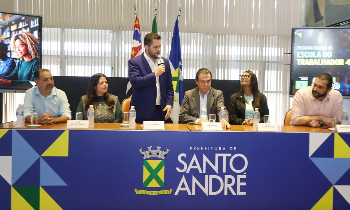 Santo André adere ao Escola do Trabalhador 4.0