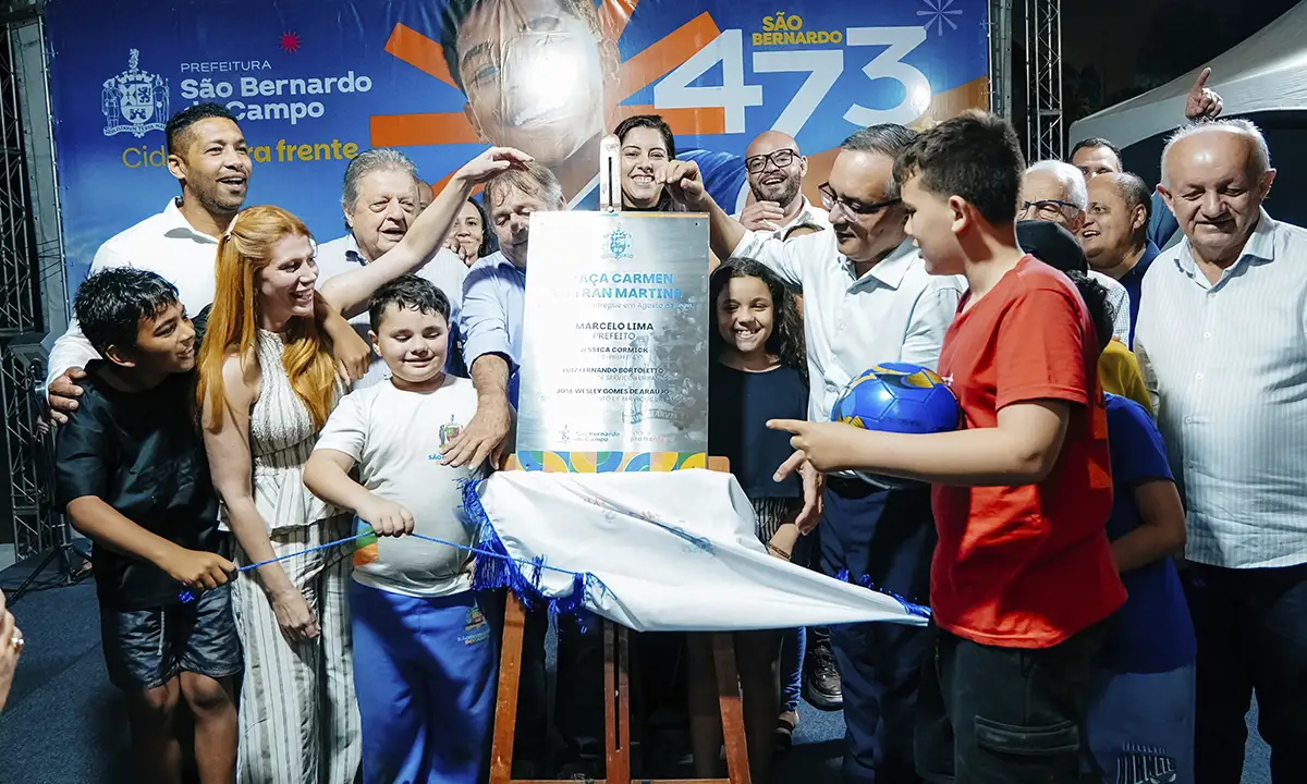 São Bernardo revitaliza praça no Botujuru