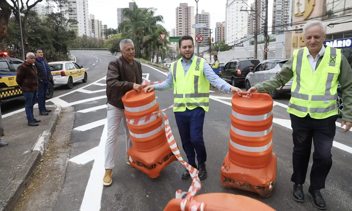 Viaduto JK é reaberto após obras em Santo André