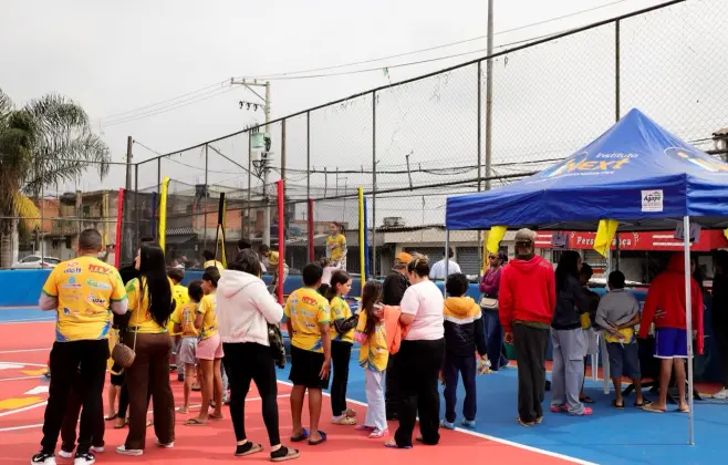 Caravana do Lazer chega ao Raspadão