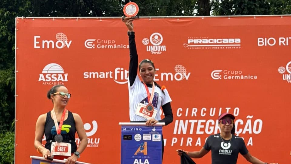 Atleta de Limeira é vice-campeã em Piracicaba