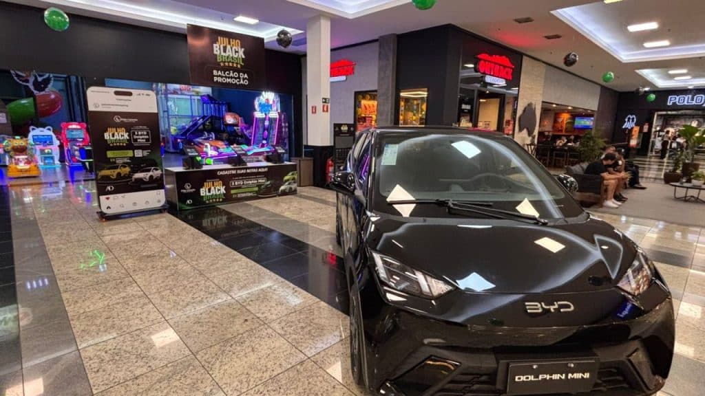 Campanha sorteia carro elétrico no Pátio Limeira