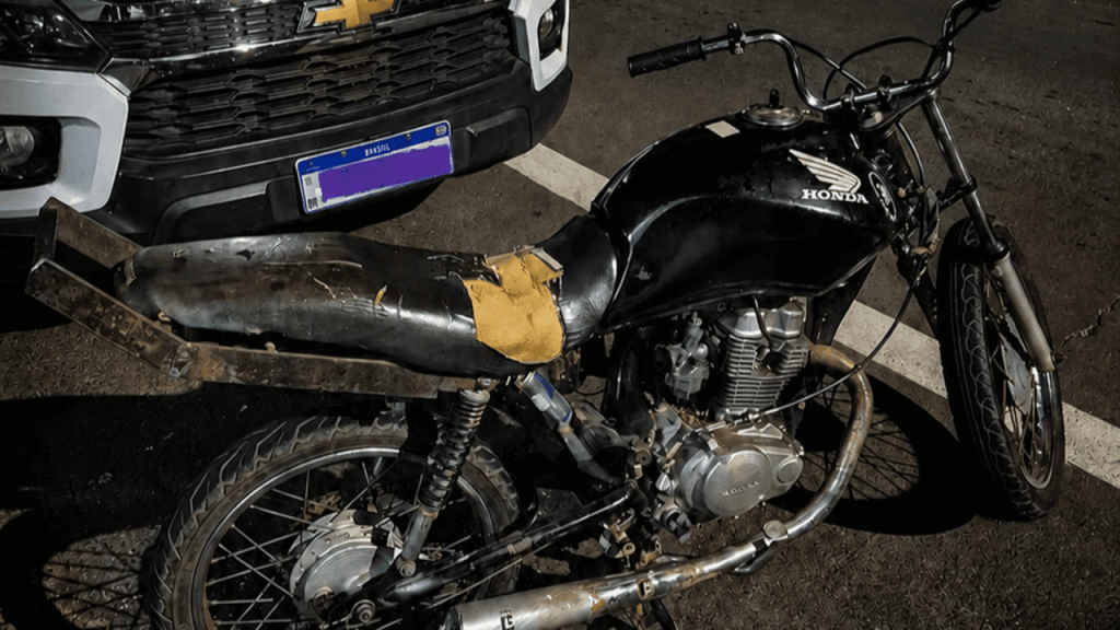 Adolescente apreendido com moto adulterada em Limeira