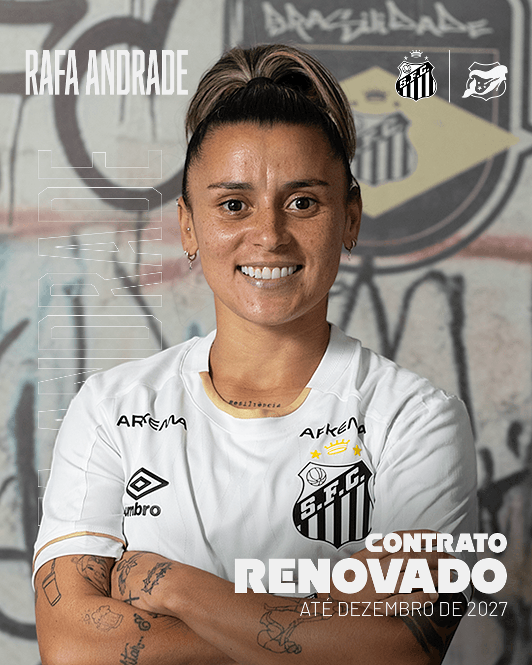Sereias da Vila renovam contrato com Rafa Andrade