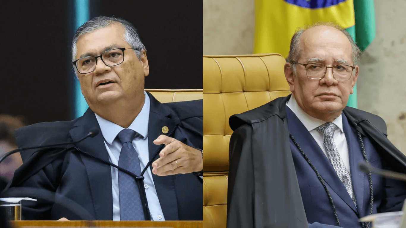 Dino e Gilmar defendem saída de Fachin da relatoria do caso Moraes-Vorcaro