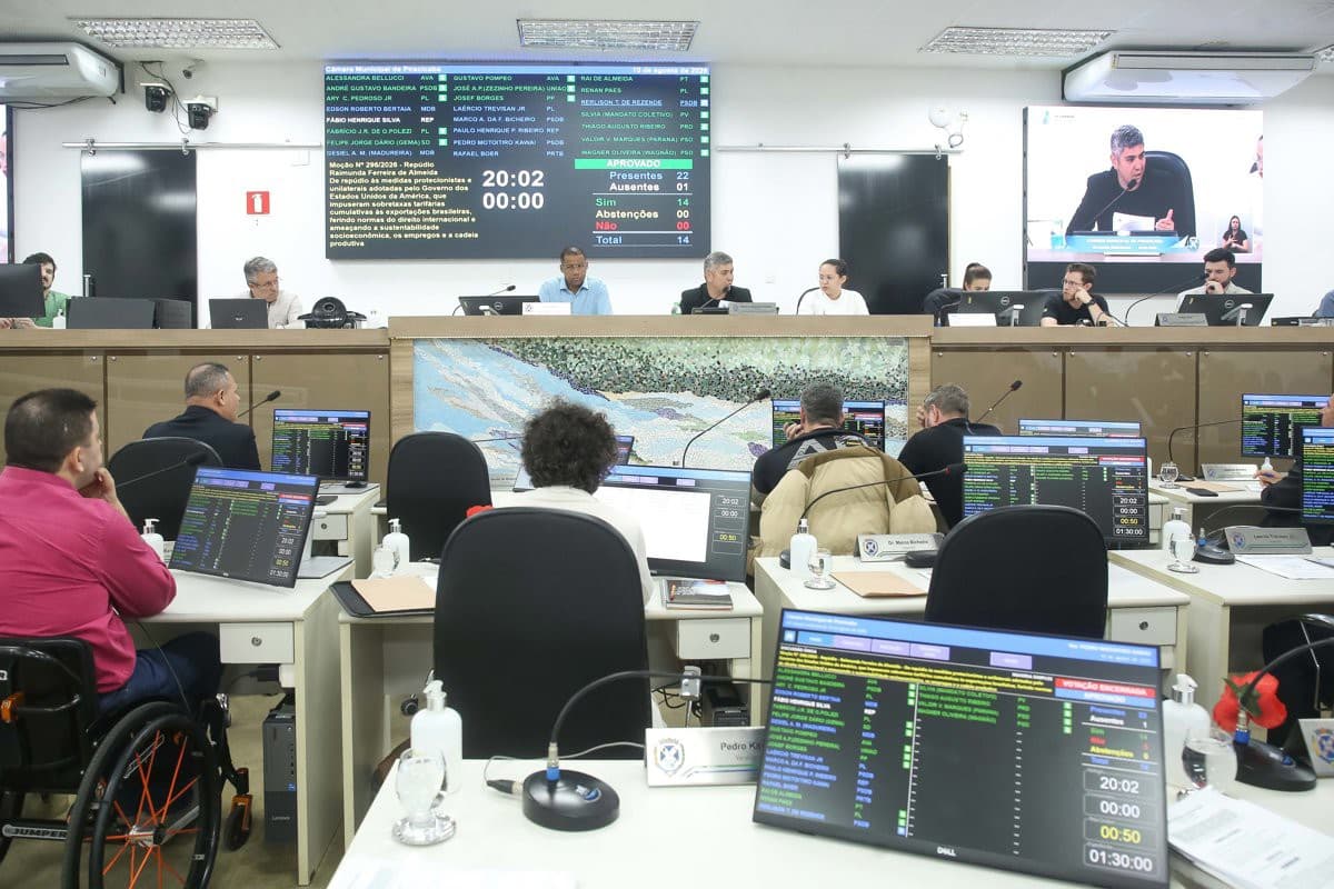 Câmara aprova requerimentos sobre vias, Mirante e trânsito na 40ª sessão