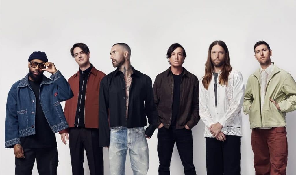 Maroon 5 abre turnê brasileira em Rio Preto