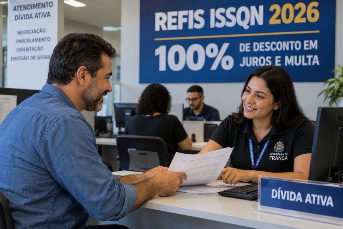 REFIS 2026 beneficia contribuintes em Franca