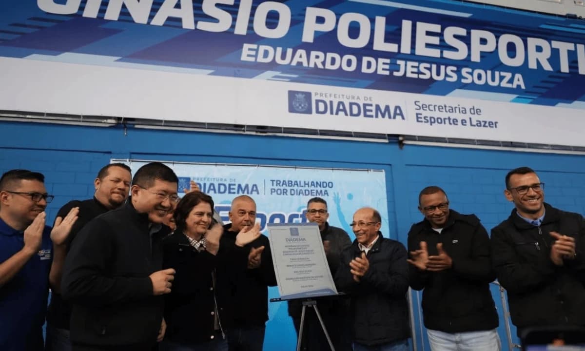 Diadema entrega reforma do Ginásio Campanário