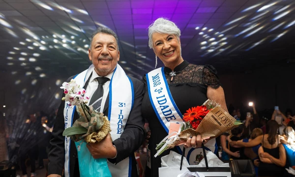 São Bernardo elege Miss e Mister Terceira Idade