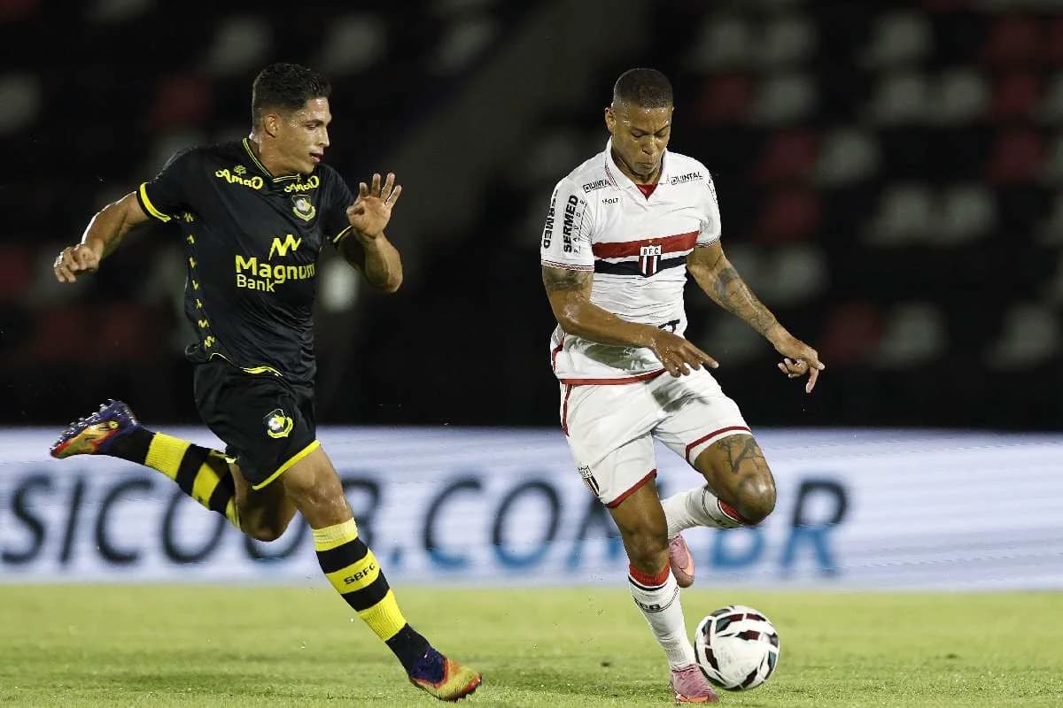 São Bernardo perde para Botafogo na Série B