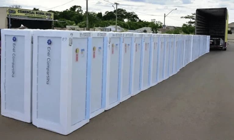 Rio Grande da Serra troca geladeiras velhas por novas