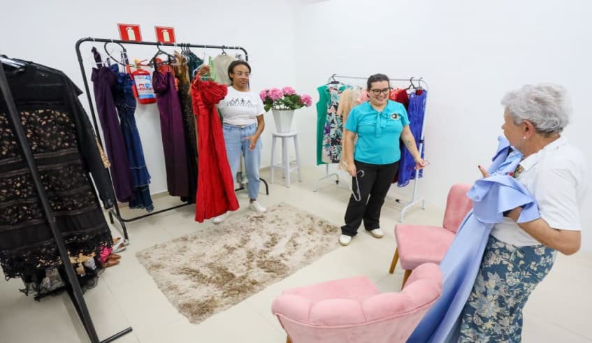 Fundo Social de Mogi lança Closet que Abraça