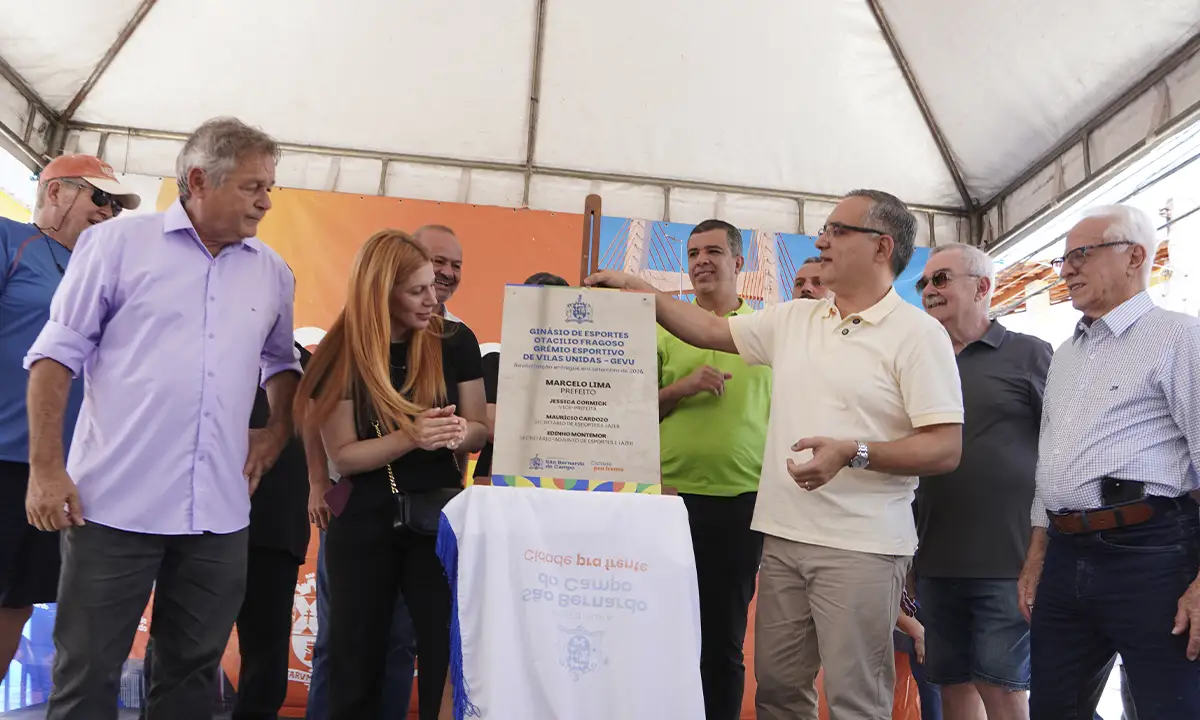 São Bernardo entrega revitalização do GEVU