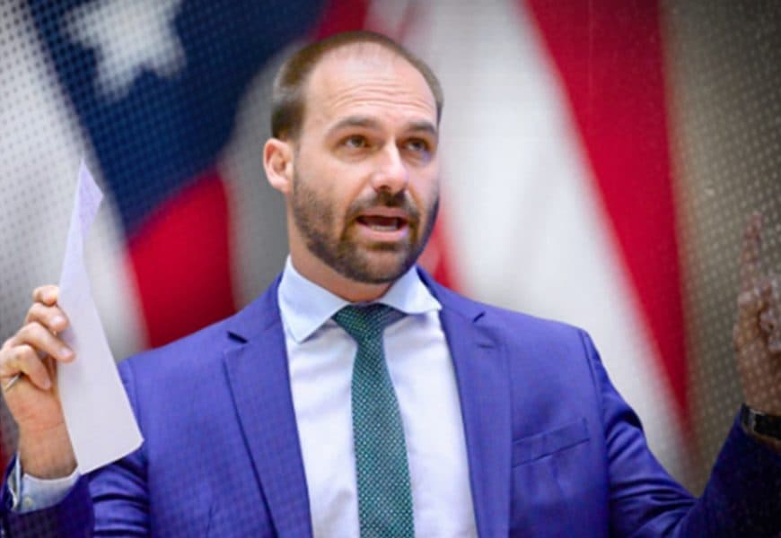 Mandado de prisão contra Eduardo Bolsonaro