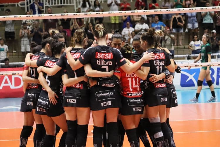 Sesi Vôlei Bauru joga pelo Paulista Feminino