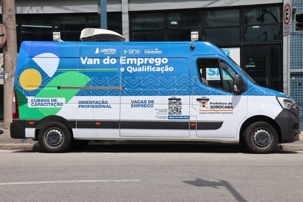 Van do Emprego atende em cinco endereços na próxima semana
