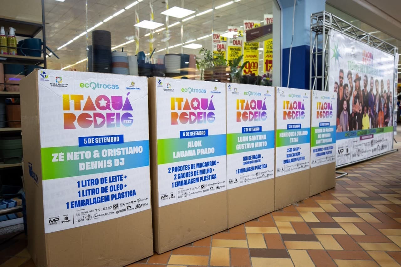 Itaquá Rodeio Fest 2026 troca ingressos por doações