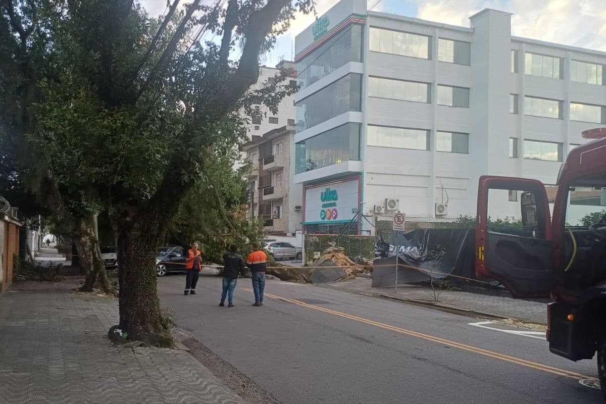 Ventos de 109 km/h atingem Baixada Santista