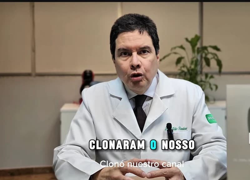 IA clona médico sorocabano para vender curas no YouTube