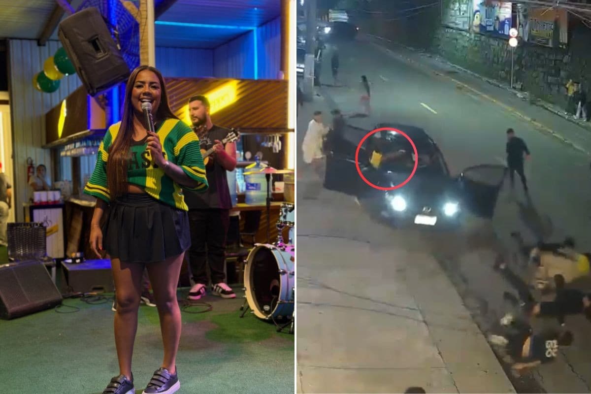 MC Rita é atropelada após homem invadir carro em São Vicente