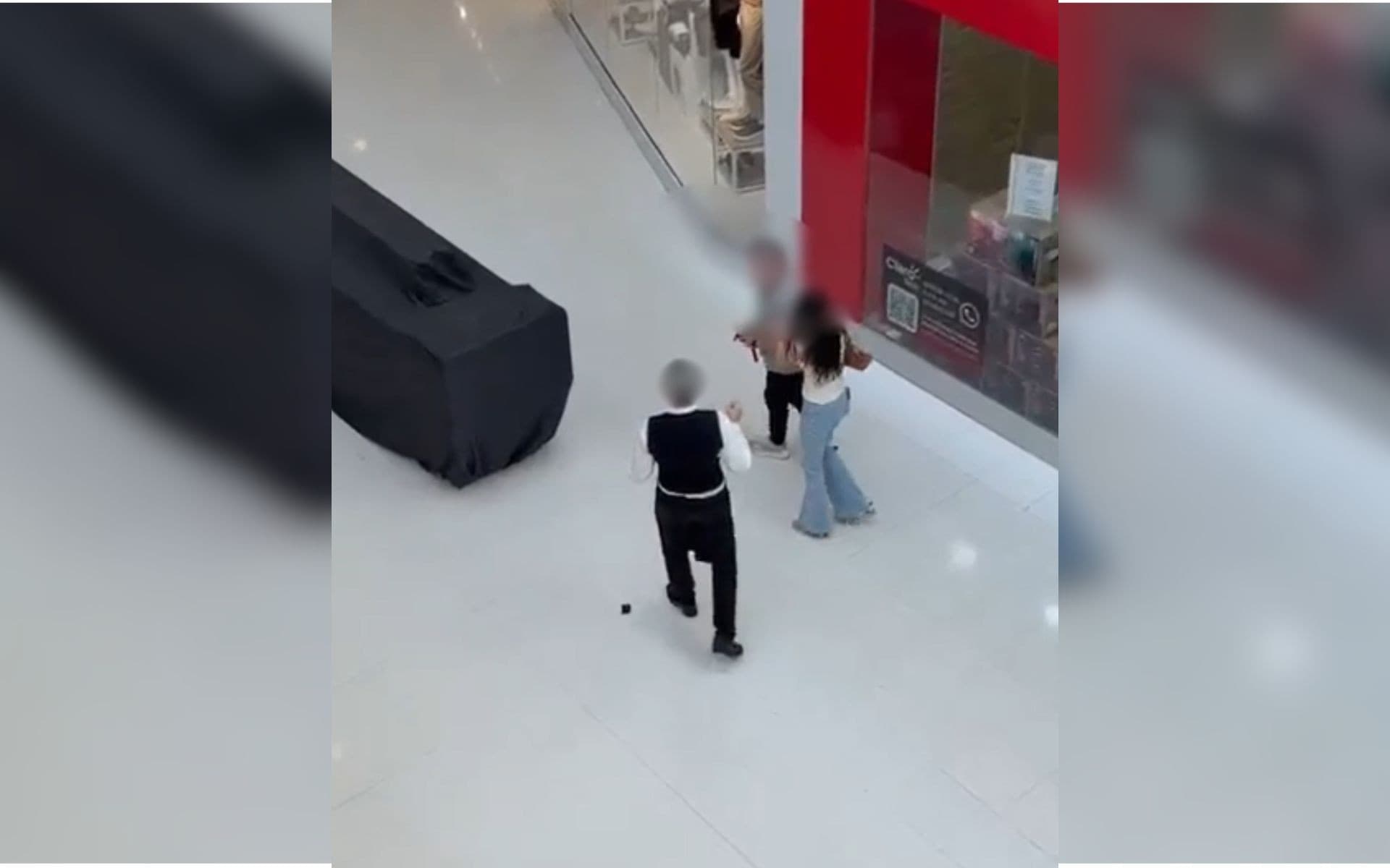 Funcionário é agredido por cliente em shopping